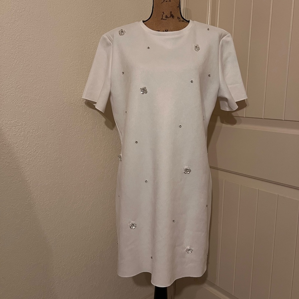 NWOT Zara faux suede dress